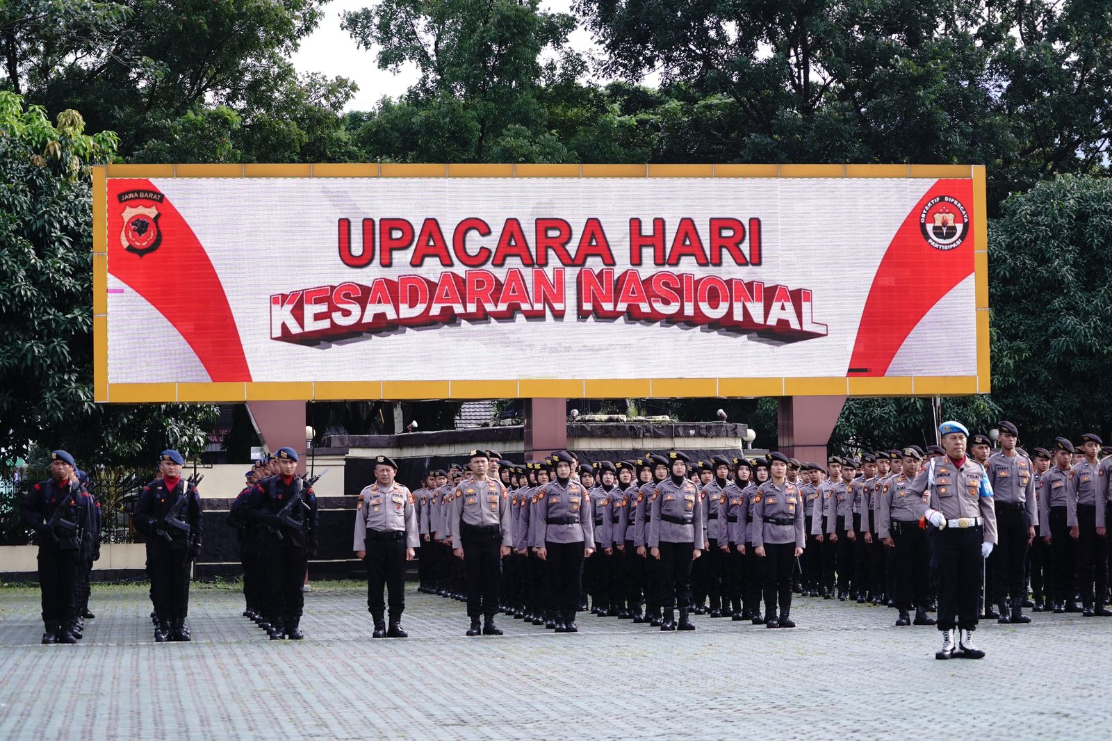 Hari Kesadaran Nasional Polda Jabar Ajak Tingkatkan Disiplin Di Bulan