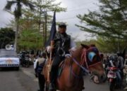 Peserta Berkuda Meriahkan Pawai 1 Muharram 1441 H