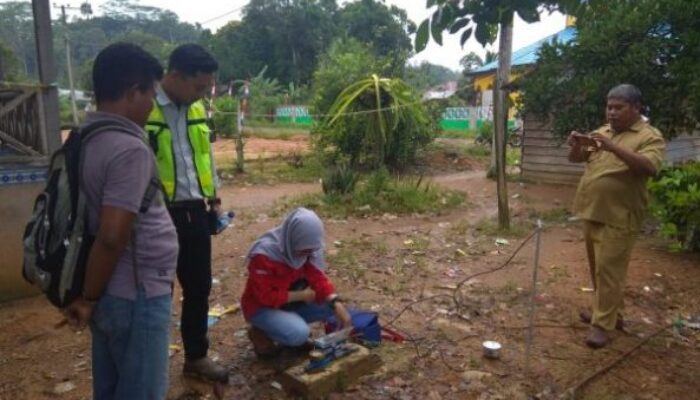 Mahasiswa Umtas Ikuti Proyek Pengukuran GV di Berau