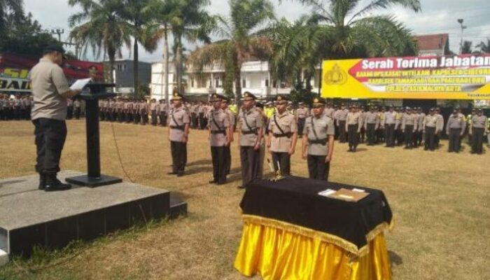 Rotasi Mutasi Pejabat Polres Tasikmalaya Kota