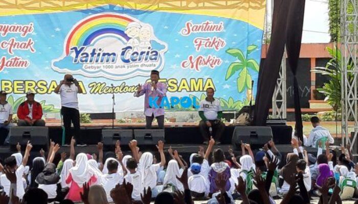 Dongeng Kak Bimo Hibur 1000 Anak Yatim Duafa Ceria
