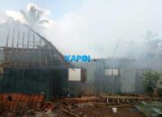 Ditinggal Mengantar Kawinan Tetangga, Rumah Terbakar