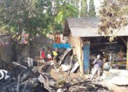 Api Hanguskan Rumah Kosong Satu Motor Ikut Terbakar