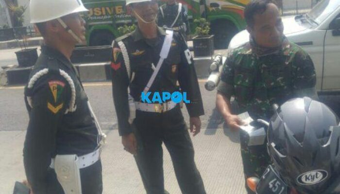 Kodim Sumedang Gelar Gaktib dan Operasi Yustisi Gabungan