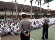 Cipkon Jelang Pelantikan Presiden dan Wakil Presiden, Polsek Kunjungi SMA Negeri 1 Ciawi