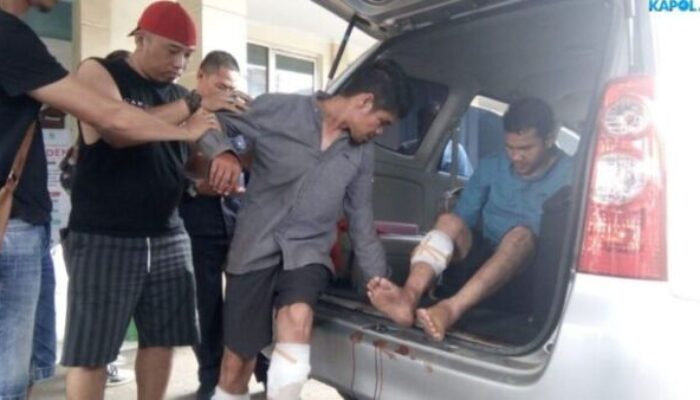 Dor, Dua Pelaku Spesialis Pecah Kaca Mobil Ditembak Polisi