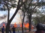 Tempat Pemotongan Kayu, Ludes Dilalap Si Jago Merah