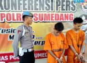 Dua Pelaku Curanmor Dibekuk Polres Sumedang