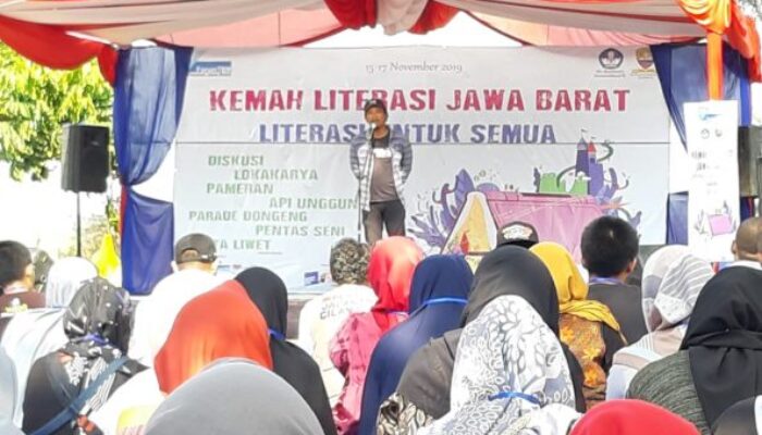 Kemah Literasi Jawa Barat 2019 Resmi Dibuka