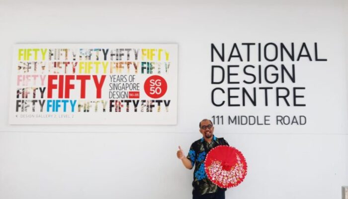 Bangun Jejaring Payung Geulis di Singapura