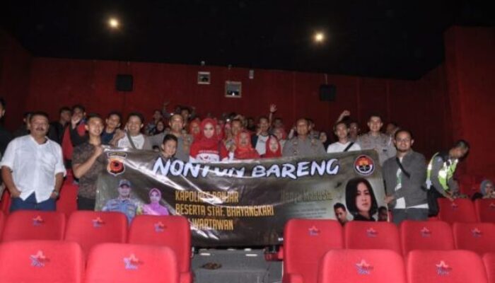 Kapolres Banjar Menuai Makna Film “Hanya Manusia”