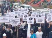 Aksi Damai Tasikmalaya Berisik untuk Uighur