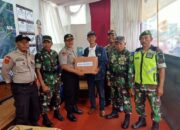 Camat Cimalaka Sambangi Pos Pengamanan Operasi Lilin Lodaya 2019
