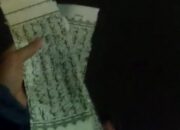 Sobekan Alquran Tercecer di Jalan