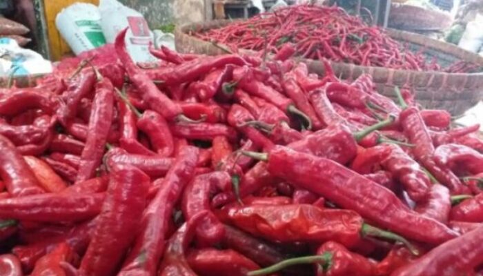 Cabai Inul Bergoyang di Pasar Ciawitali Garut, Naik 100%