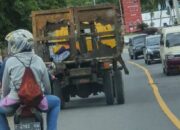 Hebring, Bak Truk Sampah di Banjar Tembus Pandang
