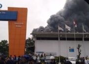 Kebakaran di PT Kino Saat Jam Sibuk Karyawan