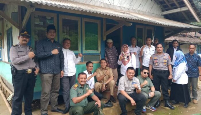 Jembatan Gantung Desa Sindulang Ditinjau DPRD Provinsi Jabar