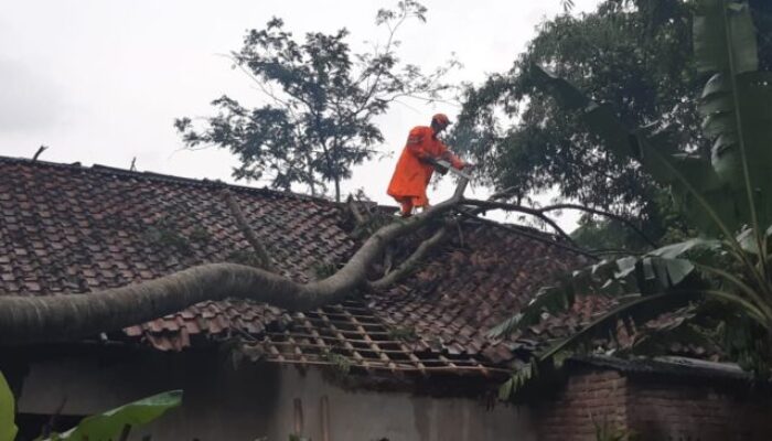 Angin Kencang Amuk Cibeureum Purbaratu, Dua Bangunan Terimbas