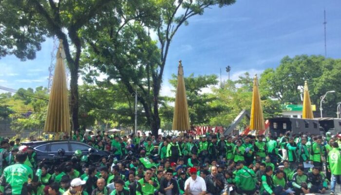 Demo Ojol di Tamkot, Offbid 28 Februari