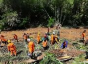 Evakuasi Longsor Santanamekar Dihentikan, BPBD Kota Ikut Bantu