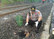 Pagi Buta Tertabrak Kereta, Tubuh Terbelah Dua di Rajapolah