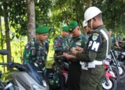 Kendaraan Personil Kodim Sumedang Diperiksa