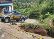 Longsor Kadudampit Ancam Jalan Desa dan Pemukiman