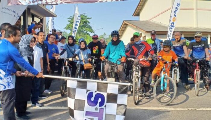 Peserta Al Muhajirin Funbike 2020 Dilepas Bupati Ciamis