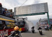 Tak Ada Pengunjukrasa, Corona pun Jadi Incaran Watercanon