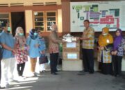Dinas Peternakan dan Perikanan Ciamis Sumbang APD untuk RSUD