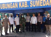 Melintas Cimanggung, Penumpang Angkutan Umum Dicek Suhu Tubuh