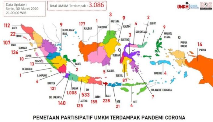 ABDSI Data UMKM Terdampak Corona