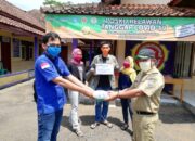 Karang Taruna Terang Desa Karanganyar, Bagikan 1.000 Masker Gratis