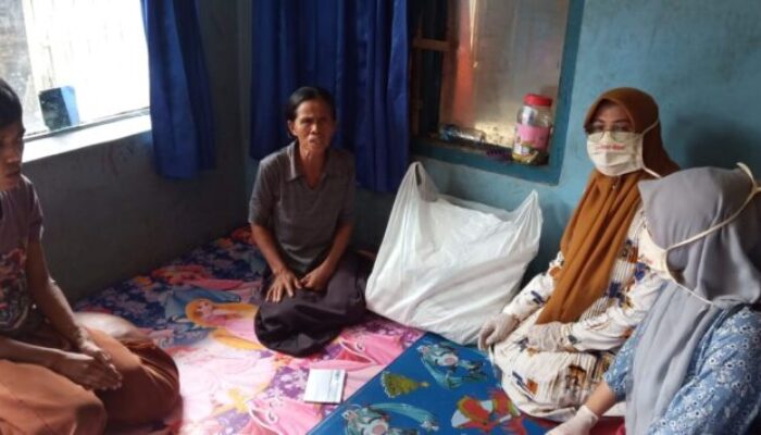 Rusinah Terharu, Anaknya, Wahyu Dibantu Primajasa Mayasari Peduli