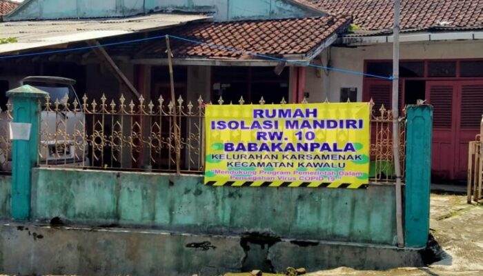 Warga Kawalu Sediakan Rumah Untuk Pemudik Zona Merah Isolasi Mandiri