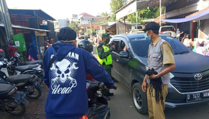 Tim Gabungan Covid-19 Jaring Ribuan Orang Tak Bermasker di Puspahiang