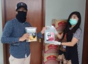 Selfana Gunawan Berikan Bantuan APD ke IJTI Jabar