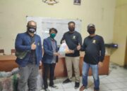 PSPA Unpad, Bantu APD dan Sembako ke Satgas Covid-19 Desa Hegarmanah