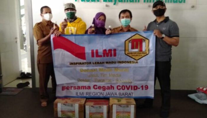 ILMI Jabar Donasi Madu untuk Tenaga Medis di RSU dr. Slamet Garut
