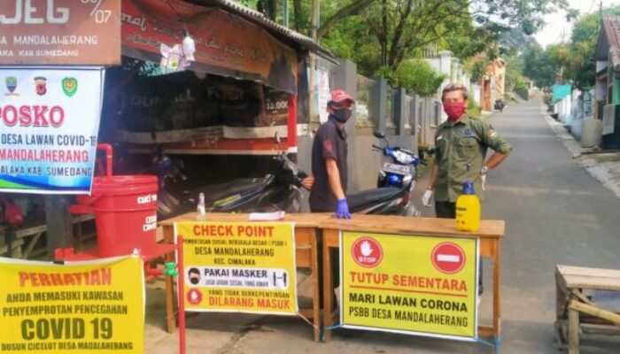 Pencegahan Covid-19 di Cicelot-Mandalaherang, Diperketat