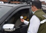 Bupati Dony Terjun Langsung Cek Pengendara, PSBB H+8