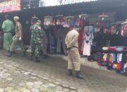 Dukung PSBB, Warga Pasar Sandang Siap Ikuti Aturan