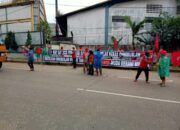 Peringati Hari Buruh, Aksi Damai Pakai APD