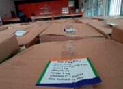 Belasan Ribu Paket Bansos Disalurkan Kantor Pos Singaparna Secara Bertahap