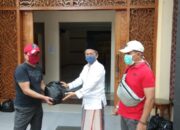 Tim Gugus Tugas Percepatan Penanganan Covid-19 DKM Istiqomah Cinunuk, Salurkan Sembako