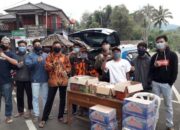 Pemuda Pancasila Rancakalong, Bagikan Takjil, Sosialisasi Cegah Corona