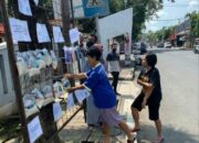 Ada Hidangan Takjil Gratis, Digantung di Pagar SMKN 1 Sumedang