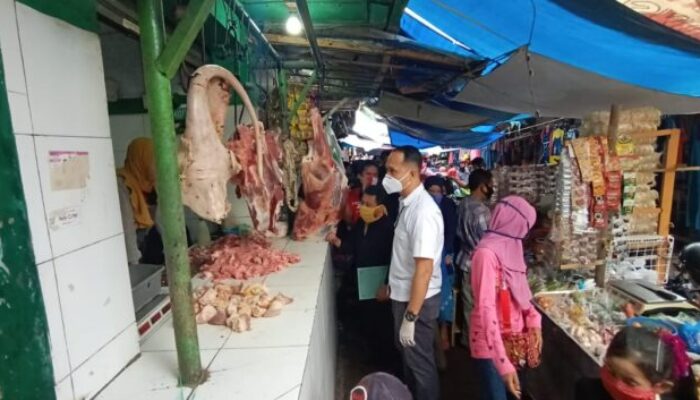Cegah Daging Celeng Masuk Pasar, Tim Gabungan Sidak Pasar Singaparna