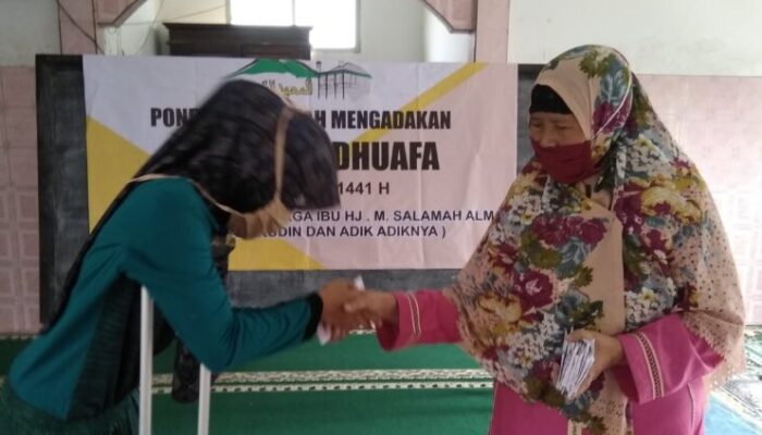 Pondok Ar-Roshifah Salurkan Lebih dari Rp 26 Juta ke Warga Sekitar